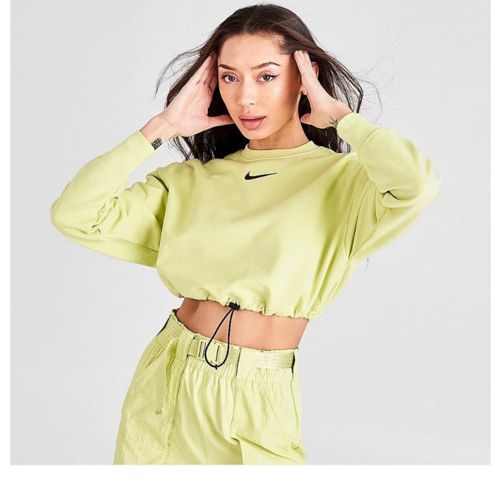 Nike cropped sweater